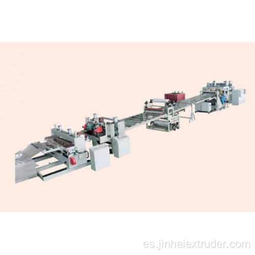 Línea de equipos de extrusión de láminas